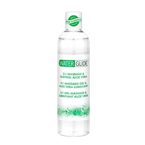 WATERGLIDE MASSAGE & LUBRICANT ALOE VERA 300 ml Masszázsgyertya/olaj