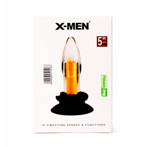 X-MEN 10 Speeds Vibrating Plug Fenékdugó