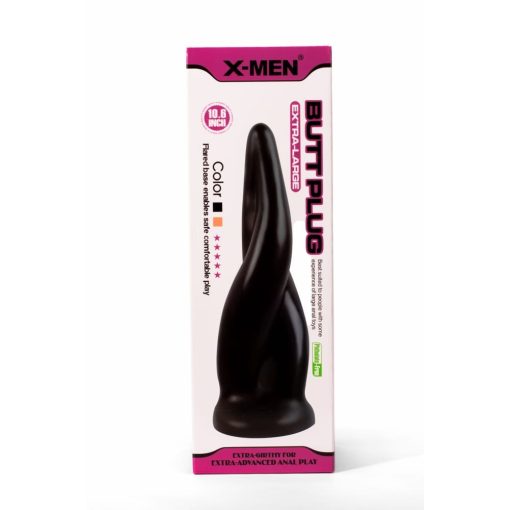 X-MEN 10.6" Extra Large Butt Plug Black Fenékdugó