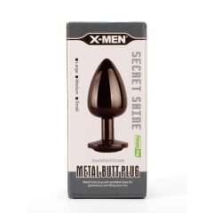 X-MEN Secret Shine Metal Butt Plug Gun Colour L