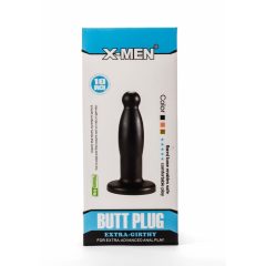 X-Men 9.45" Extra Girthy Butt Plug Black Fenékdugó