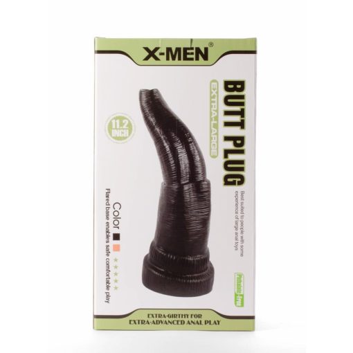 X-Men 11.2" Extra Large Butt Plug Black Fenékdugó