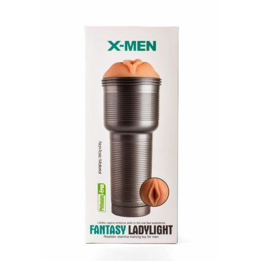 X-Men Fantasy Ladylight Vibrating Masturbator Férfi maszturbátor